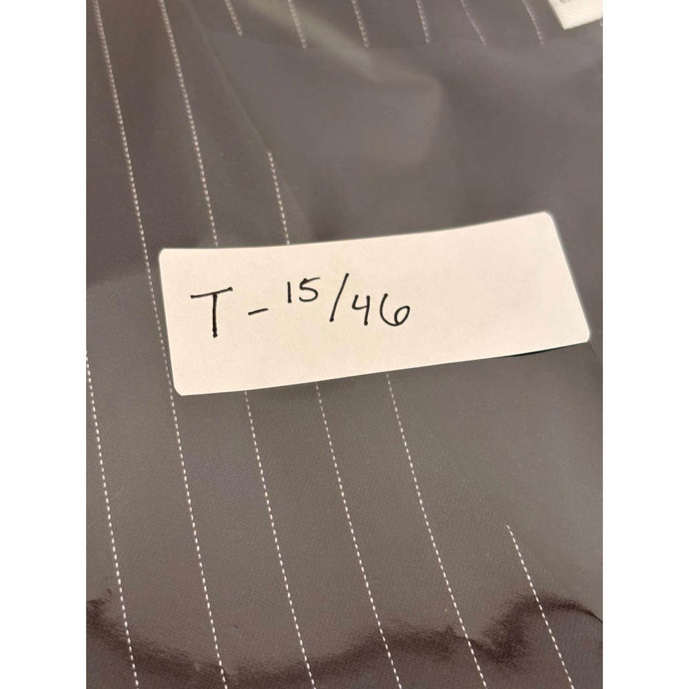 Steve Madden Pinstripe Dress Womens Medium Navy NWT Button Front Vest Mini - Picture 8 of 8